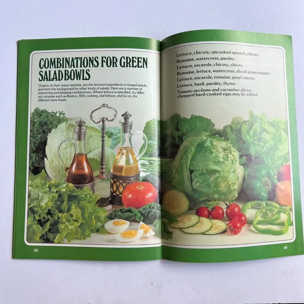 Vintage 1979 Cookbook Crisco Oil Salad Lovers Cookbook Paperback